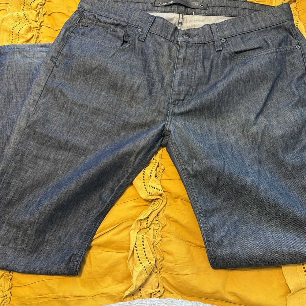 Joe's Jeans Men's Rocker Fit Bootcut Boot Cut Dark Wash Size 38 33" INSEAM